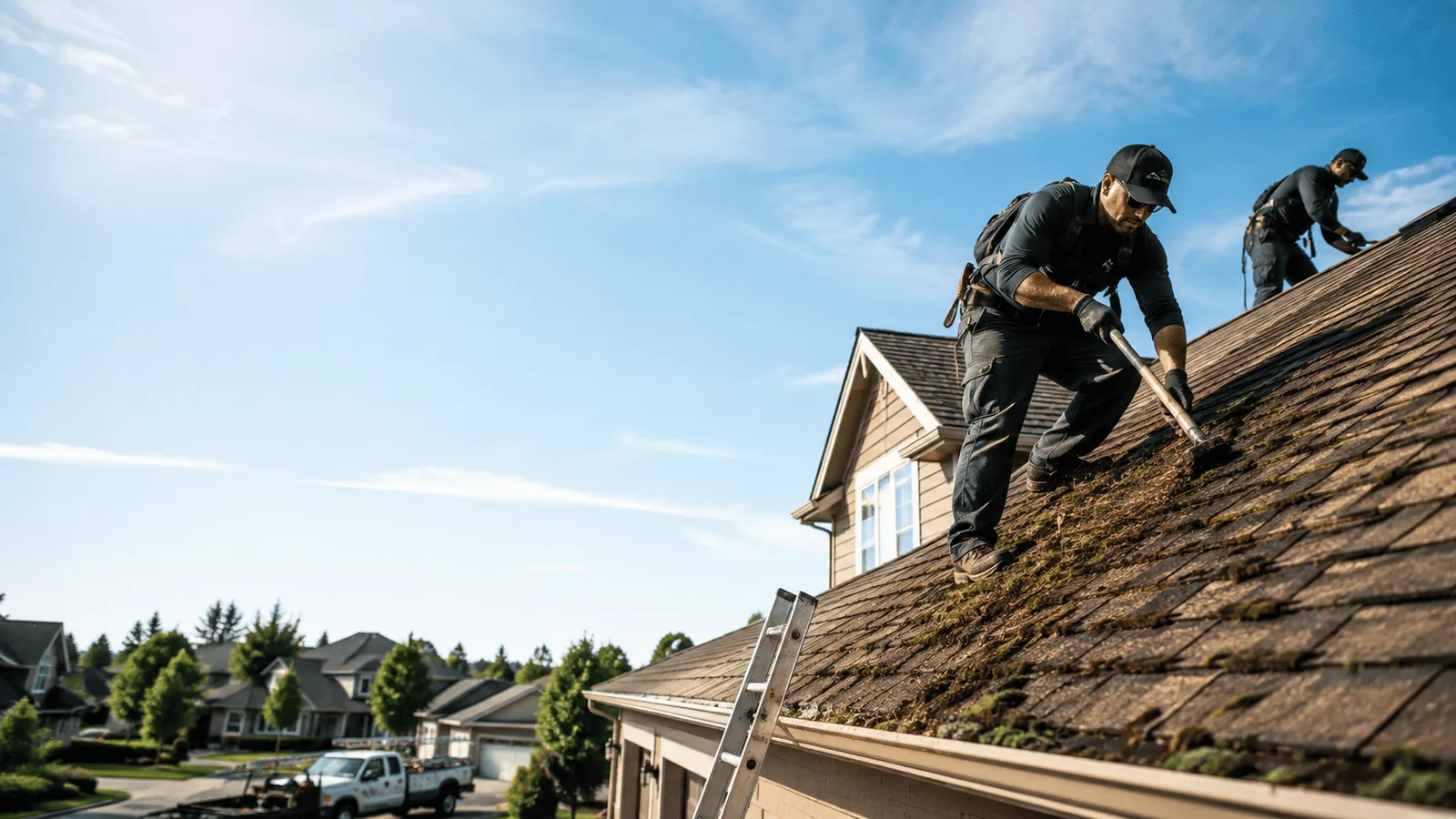 Roof Moss Removal in Thaxton, VA near me